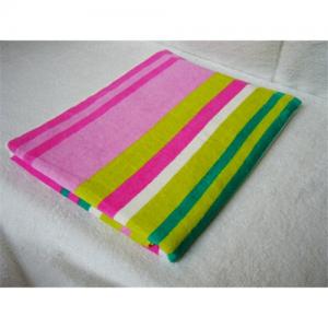 Yarn Dyed Stripe colorful  Beach Towel as Promotional Gifts