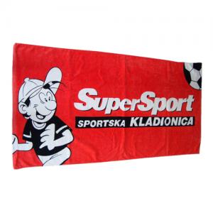 Custom Reactive Printed Cotton Beach Towel As Give Ways