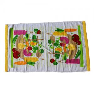 Silk Screen Printing Tea Towel Kitchen Towel As Promotional Items