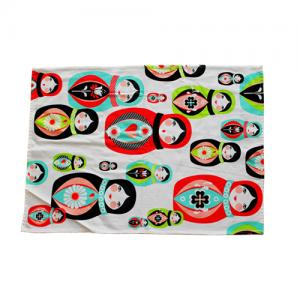 Silk Screen Printing Tea Towel Kitchen Towel Promotional Towel Advertisement Gift Promotional Items Promotional Gifts Give Ways Gift Towel