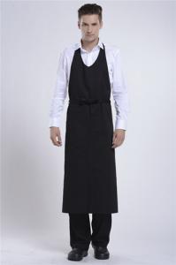 Black Plain Cotton Kitchen Apron  Promotional Items Give Ways Promotional Gifts Advertisement Gift