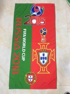 300gsm Digital Printed Logo Microfiber Beach Towel Promotional Gifts